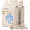 image:imageFUKUMARU Tofu Cat Litter  Natural Lightweight Bean Dregs amp Corn Starch Cat Litter Pellets Dust Free Quick Clumping Effective Odor Control Flushable Low Tracking 32lb 8lb x 4 BagsWhite Tea Light Aroma