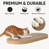 image:imageFUKUMARU 2 Packs Replacement Refills for 24 Inch Cat Scratcher Bed Sofa 14 Inch Thickness Cardboard Scratching Board Cat Scratch Pads Suitable for Indoor Cats