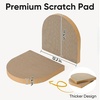 image:imageFUKUMARU 2 Packs Replacement Refills for 24 Inch Cat Scratcher Bed Sofa 14 Inch Thickness Cardboard Scratching Board Cat Scratch Pads Suitable for Indoor Cats