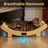image:imageFUKUMARU Cat Scratcher Bed Sisal 236 Inch Durable Scratching Bed for Indoor Cats Large Cat Scratch Pad Natural Sisal Hammock Solid Wood Frame Lounger Chair for Sleep amp Scratch WoodBeige