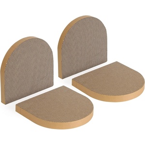 image:imageFUKUMARU 2 Packs Replacement Refills for 24 Inch Cat Scratcher Bed Sofa 14 Inch Thickness Cardboard Scratching Board Cat Scratch Pads Suitable for Indoor Cats