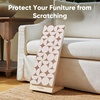 image:imageFUKUMARU Cat Scratcher Ramp for Indoor Cats Wood L Shape Cat Scratching Board Replaceable Cardboard Cat Scratch Pad Vertical Kitten Scratcher Furniture Protector for Couch Sofa Wall