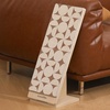 image:imageFUKUMARU Cat Scratcher Ramp for Indoor Cats Wood L Shape Cat Scratching Board Replaceable Cardboard Cat Scratch Pad Vertical Kitten Scratcher Furniture Protector for Couch Sofa Wall