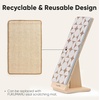 image:imageFUKUMARU Cat Scratcher Ramp for Indoor Cats Wood L Shape Cat Scratching Board Replaceable Cardboard Cat Scratch Pad Vertical Kitten Scratcher Furniture Protector for Couch Sofa Wall