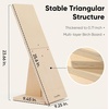 image:imageFUKUMARU Cat Scratcher Ramp for Indoor Cats Wood L Shape Cat Scratching Board Replaceable Cardboard Cat Scratch Pad Vertical Kitten Scratcher Furniture Protector for Couch Sofa Wall