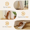 image:imageFUKUMARU Cat Scratcher Ramp for Indoor Cats Wood L Shape Cat Scratching Board Replaceable Cardboard Cat Scratch Pad Vertical Kitten Scratcher Furniture Protector for Couch Sofa Wall