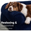 image:imageFUKUMARU Cute Dog Bed Thickened Orthopedic Dogs Couch 36in Egg Crate Foam Pet Sofa for Medium to Large Dogs Waterproof Warm Corduroy Pet Bed with Washable Cover BlueBlue
