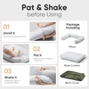 image:imageFUKUMARU Cute Dog Bed Thickened Orthopedic Dogs Couch 36in Egg Crate Foam Pet Sofa for Medium to Large Dogs Waterproof Warm Corduroy Pet Bed with Washable Cover BlueGrey