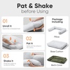image:imageFUKUMARU Cute Dog Bed Thickened Orthopedic Dogs Couch 36in Egg Crate Foam Pet Sofa for Medium to Large Dogs Waterproof Warm Corduroy Pet Bed with Washable Cover BlueOrange