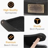 image:imageFUKUMARU Sisal Cat Scratcher Bed Solid Wood Cat Hammock for Indoor Cats  236 Inch Durable Scratching Bed Large Cat Scratch Pad Natural Sisal Hammock Cat Lounger Scratcher for Sleeping BrownBlack