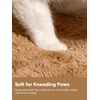 image:imageFUKUMARU Cat Cave Bed 2in1 Enclosed Cat Bed for Indoor Cat Cat HideawayBrown