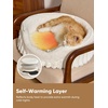 image:imageFUKUMARU Cat Cave Bed 2in1 Enclosed Cat Bed for Indoor Cat Cat HideawayCream
